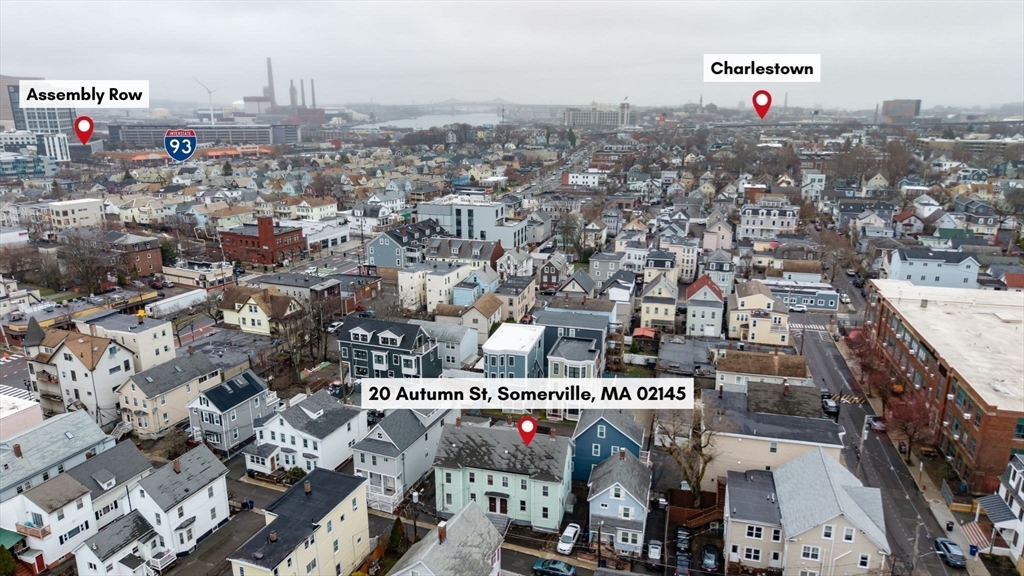 20 Autumn Street Somerville, MA 02145 - Photo 25 of 34 an aerial view of city