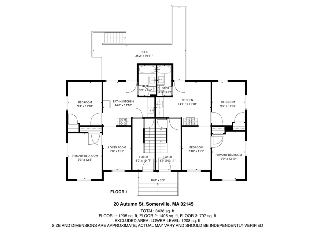 20 Autumn Street Somerville, MA 02145 - Photo 31 of 34 a picture of a floor plan