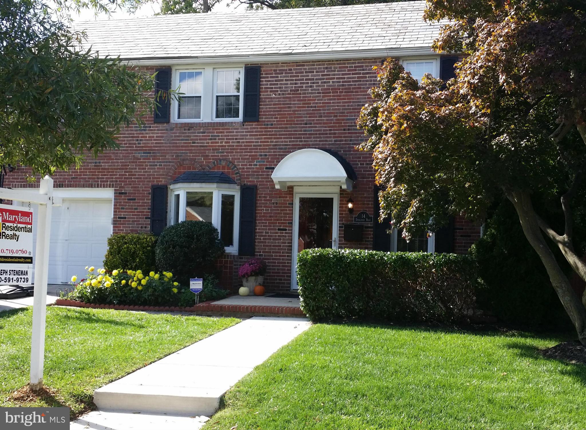 14 Dungarrie Road Catonsville, MD 21228 - Photo 2 of 23 Exterior (Front)