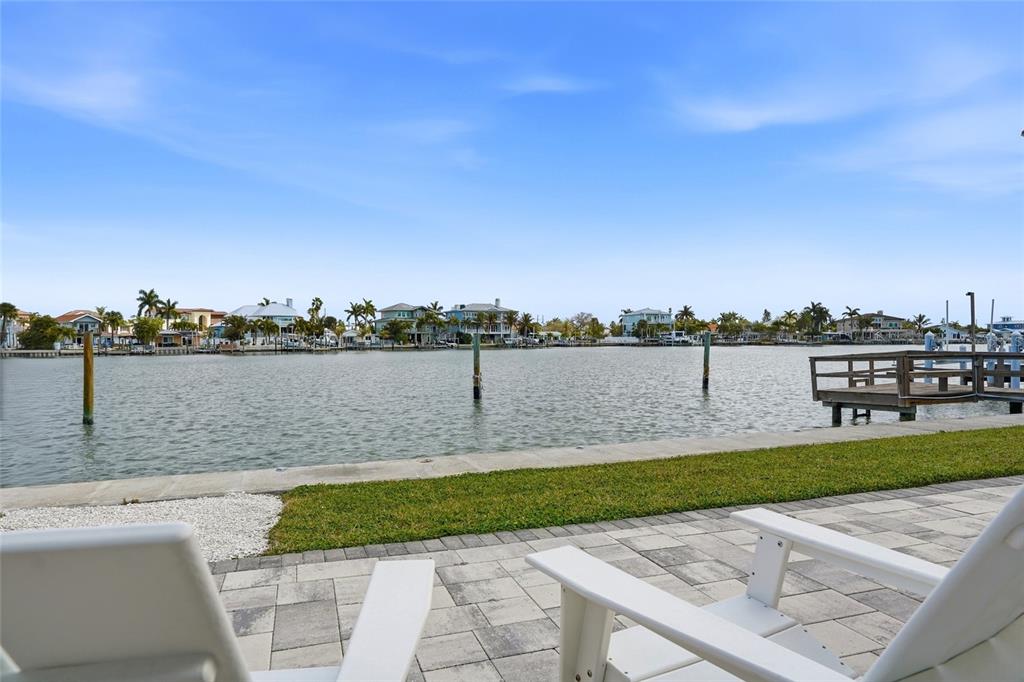 2605 Bay Boulevard Indian Rocks Beach, FL 33785 - Photo 28 of 82 a view of a lake with houses in the back
