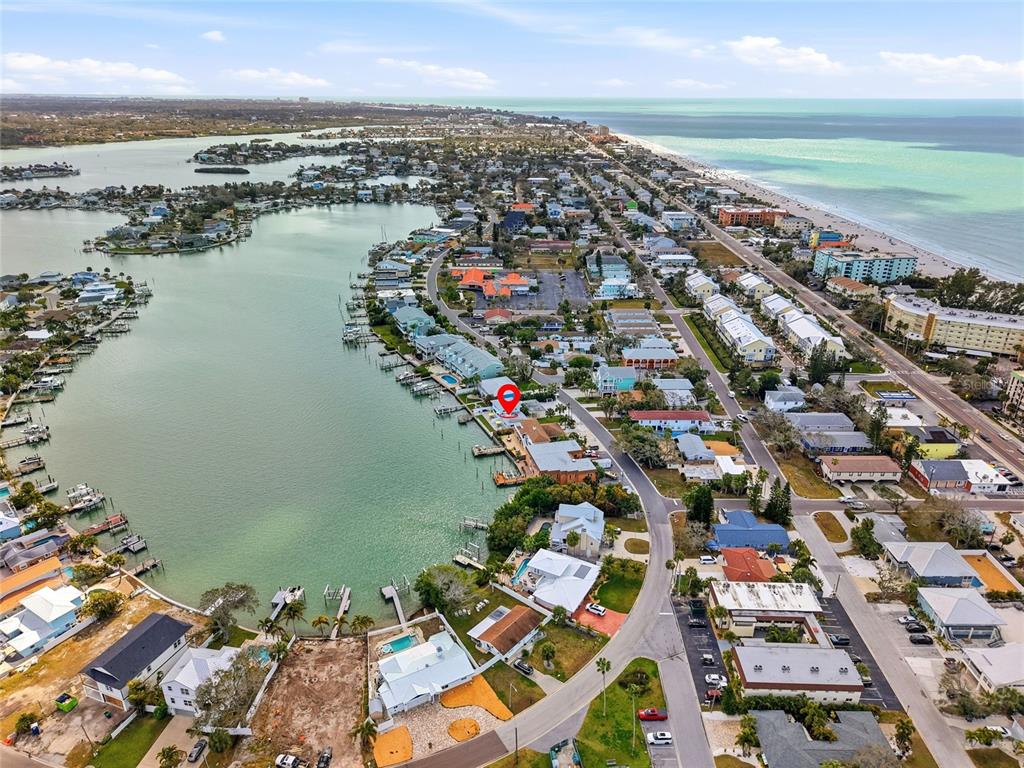 2605 Bay Boulevard Indian Rocks Beach, FL 33785 - Photo 77 of 82 an aerial view of residential building and lake