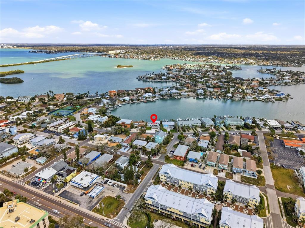 2605 Bay Boulevard Indian Rocks Beach, FL 33785 - Photo 79 of 82 an aerial view of a city with ocean view