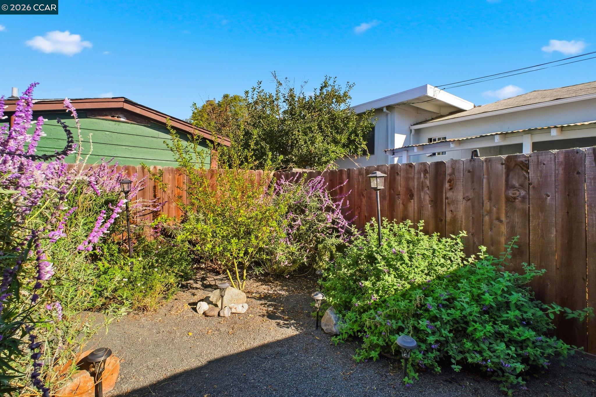 22824 High Street Hayward, CA 94541 - Photo 21 of 28 a backyard of a house with lots of green space