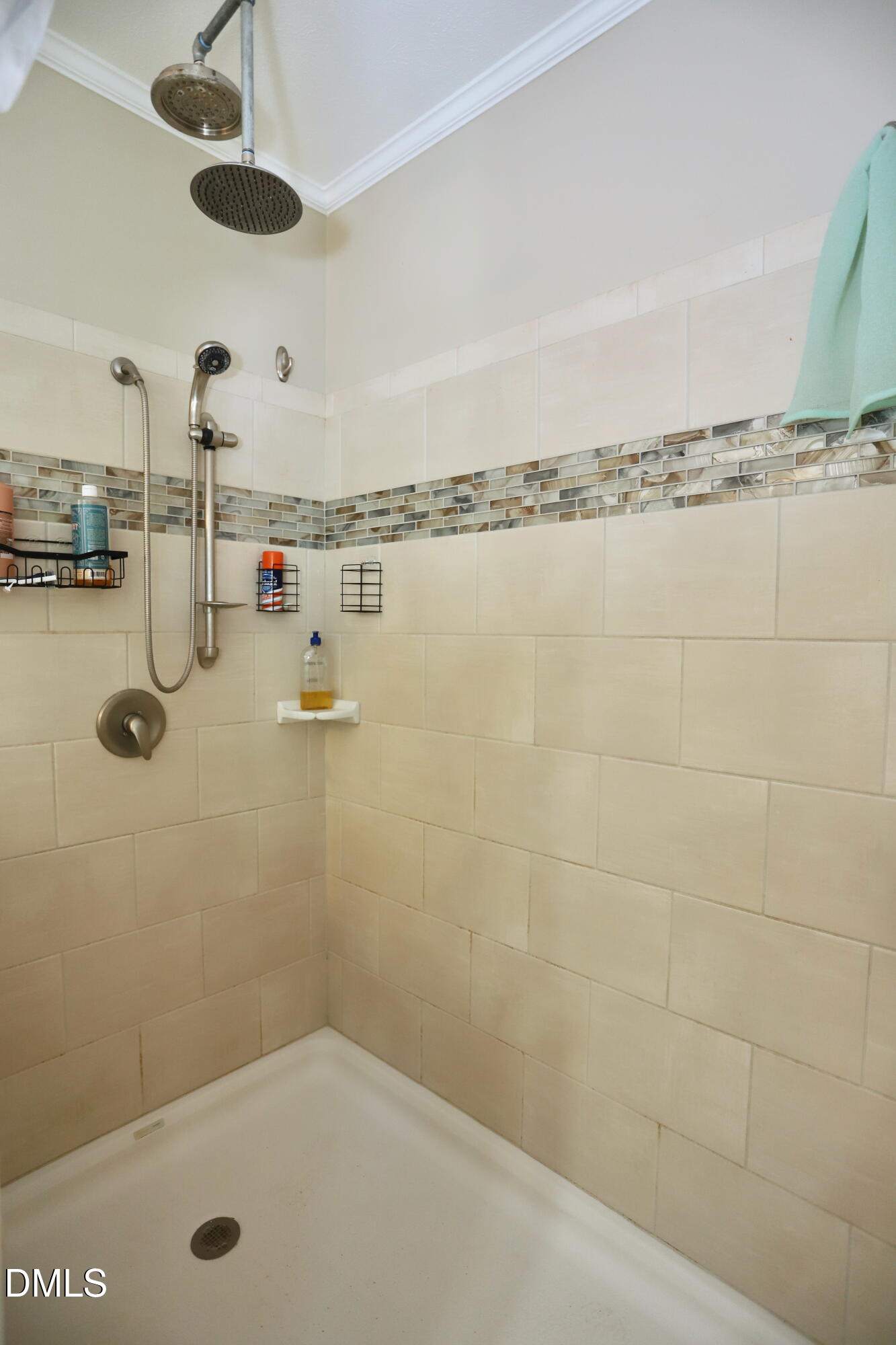 6764 Bradshaw Farm Road Efland, NC 27243 - Photo 17 of 56 a bathroom with a tub and a shower