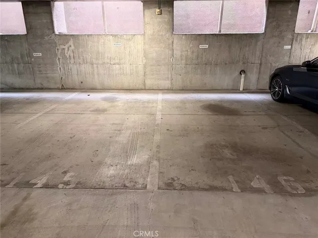 a view of parking space