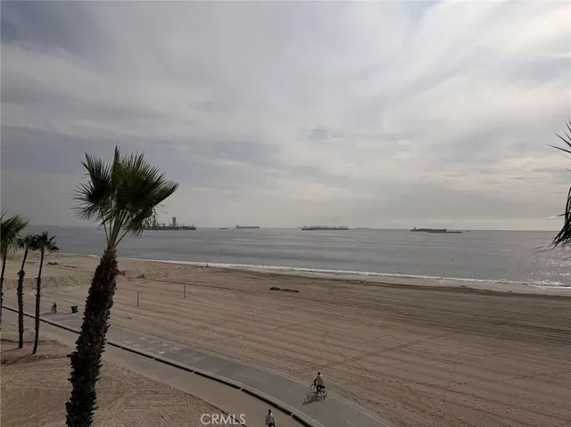 a view of beach and ocean view