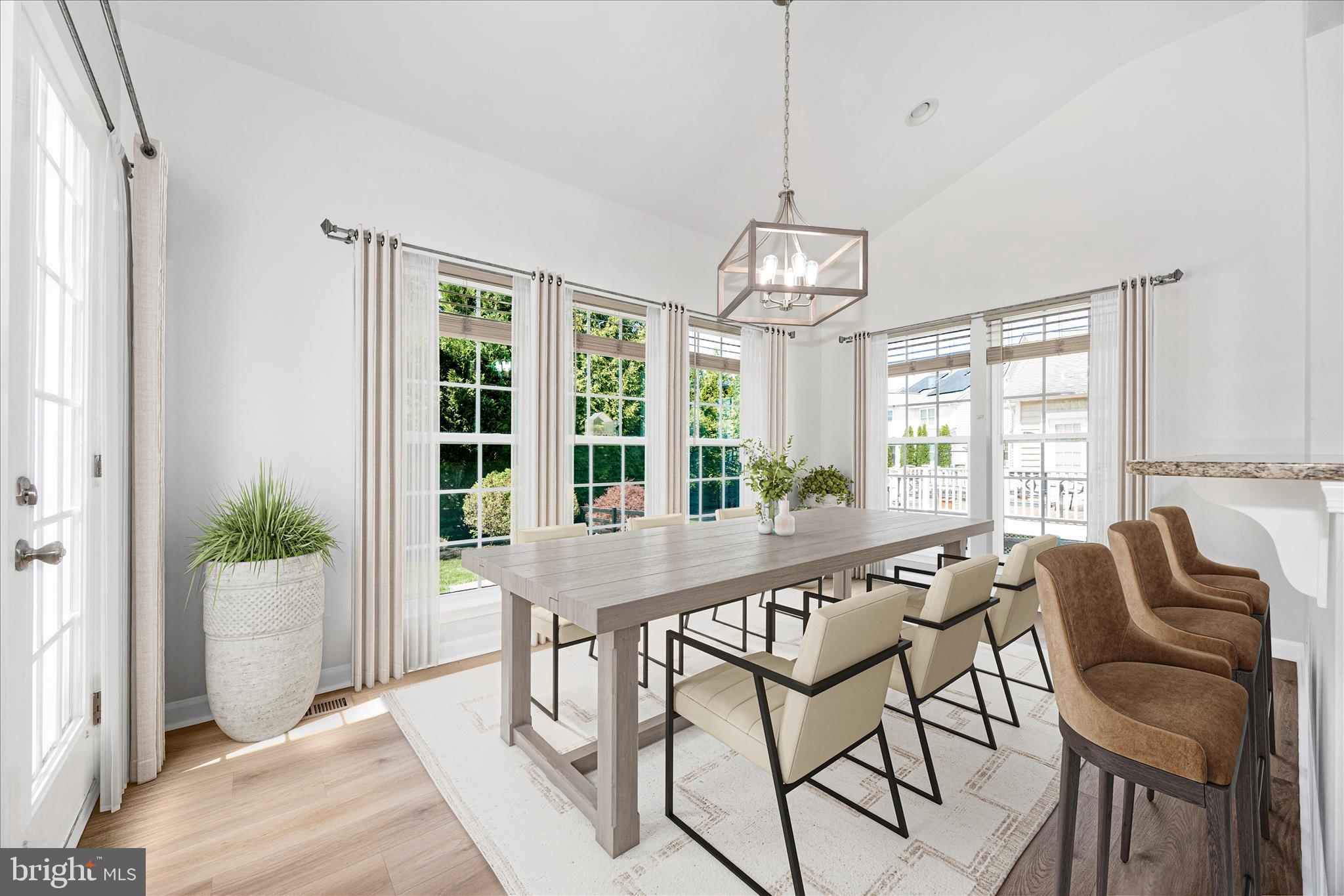 9145 Bealls Farm Road Frederick, MD 21704 - Photo 9 of 88 a view of a dining room with furniture window and outside view