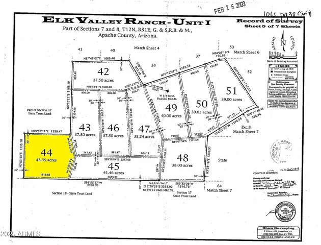 $15,947 | 44 County Road, St. Johns, AZ 85936