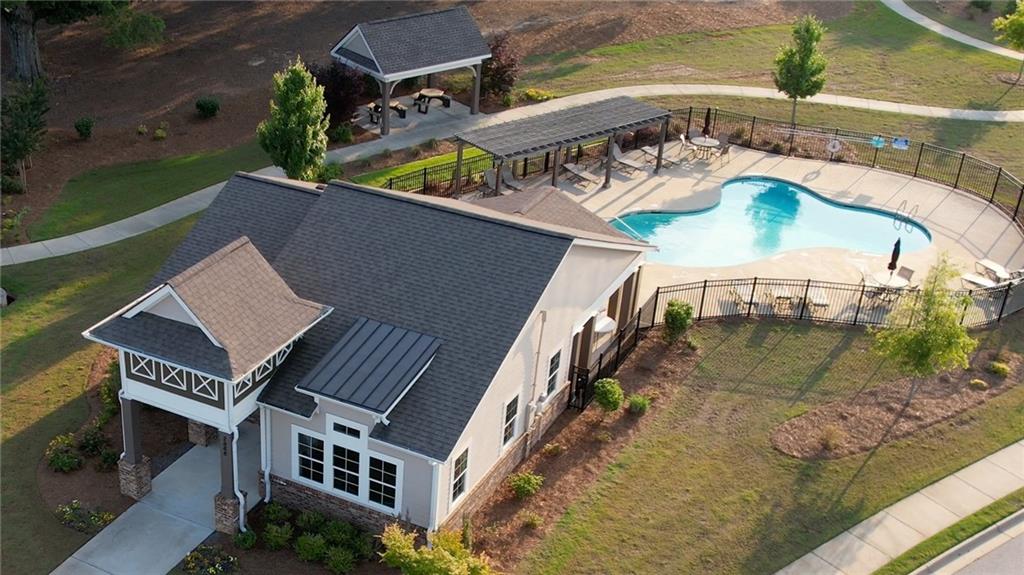 2929 Rambler Drive Loganville, GA 30052 - Photo 7 of 49 an aerial view of a house