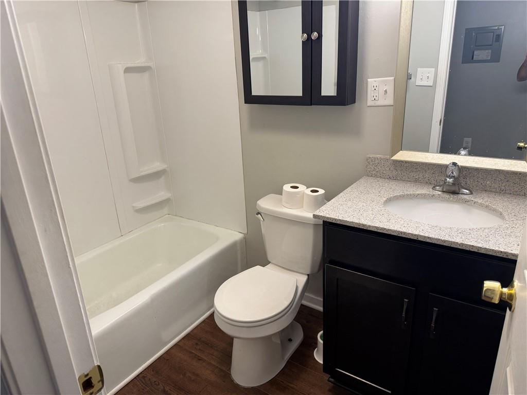 342 South Graham Street Pittsburgh, PA 15232 - Photo 9 of 9 a bathroom with a sink a toilet and shower