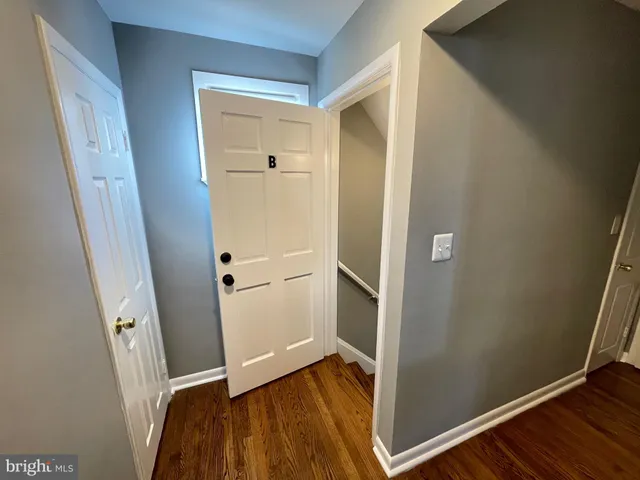 a view of empty room