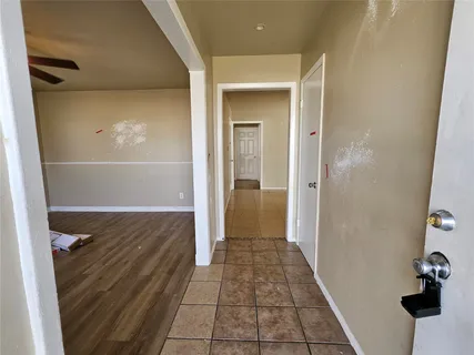 wooden floor in a gallery