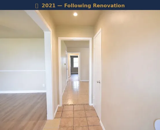 a view of a hallway