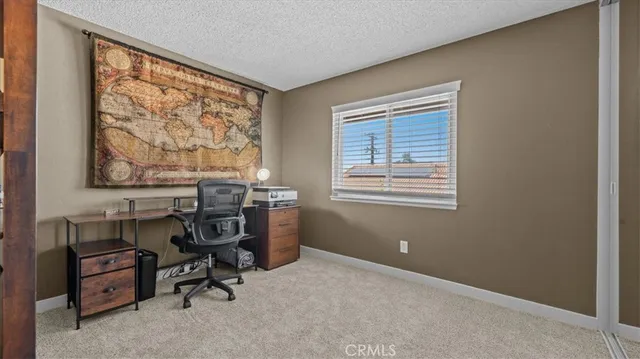 a view of workspace with a window