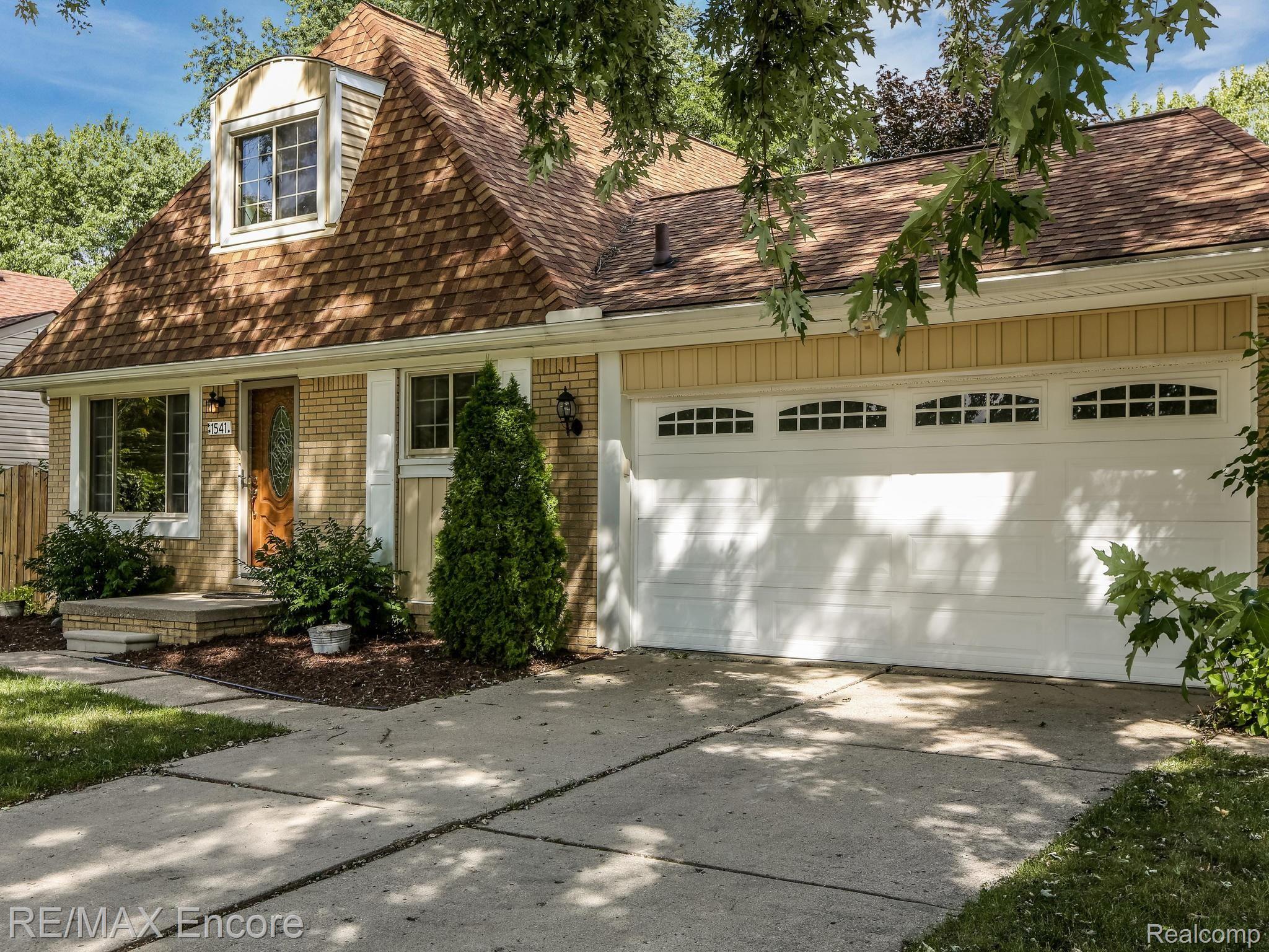 2 car attached garage!