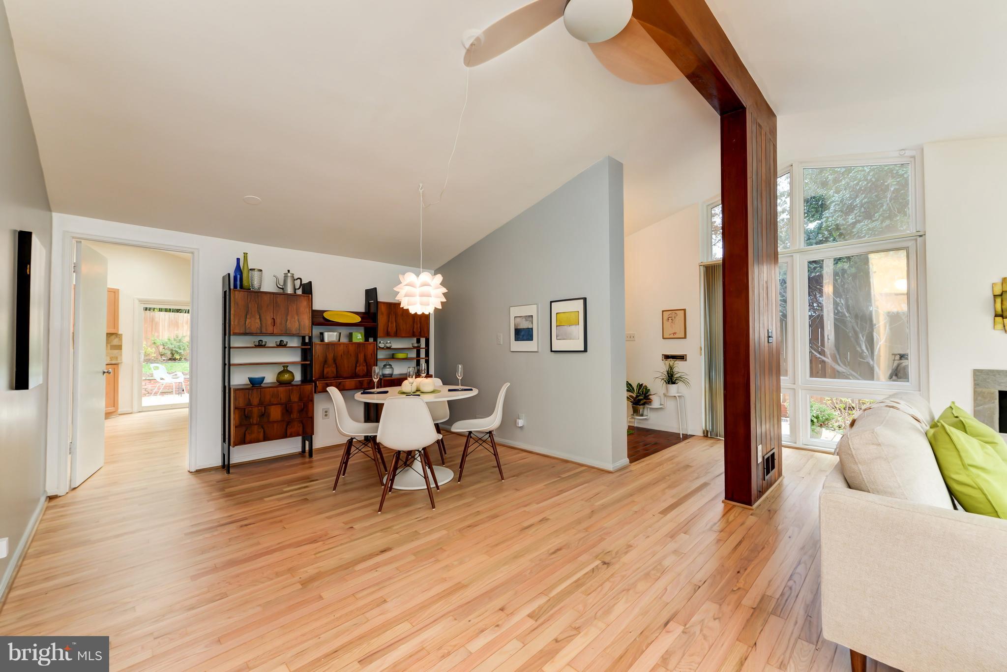 11518 Highview Avenue Silver Spring, MD 20902 - Photo 12 of 32 Dining Room; view toward Kitchen/Fam Room Addition