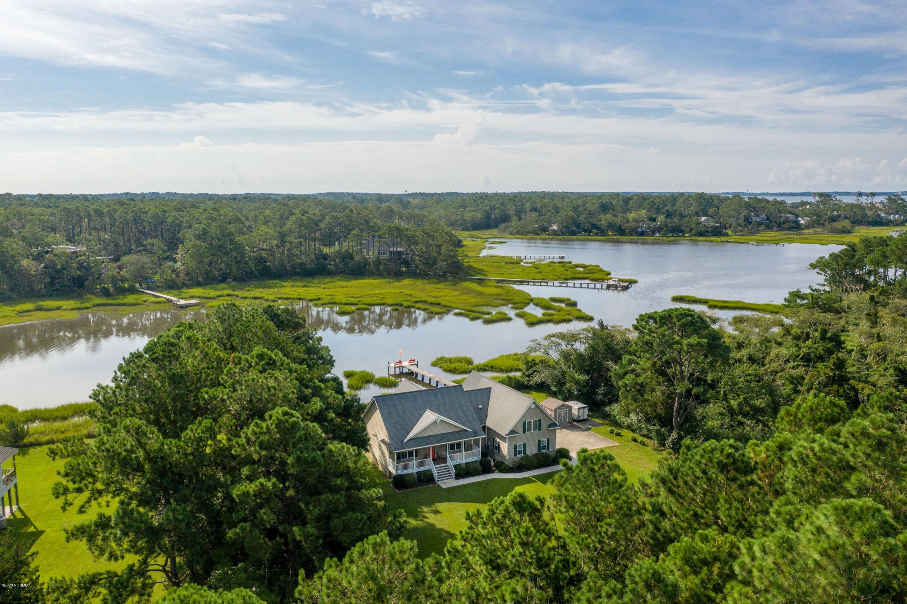 135 Heron Point Road Beaufort, NC 28516 - Photo 57 of 60 Aerial View