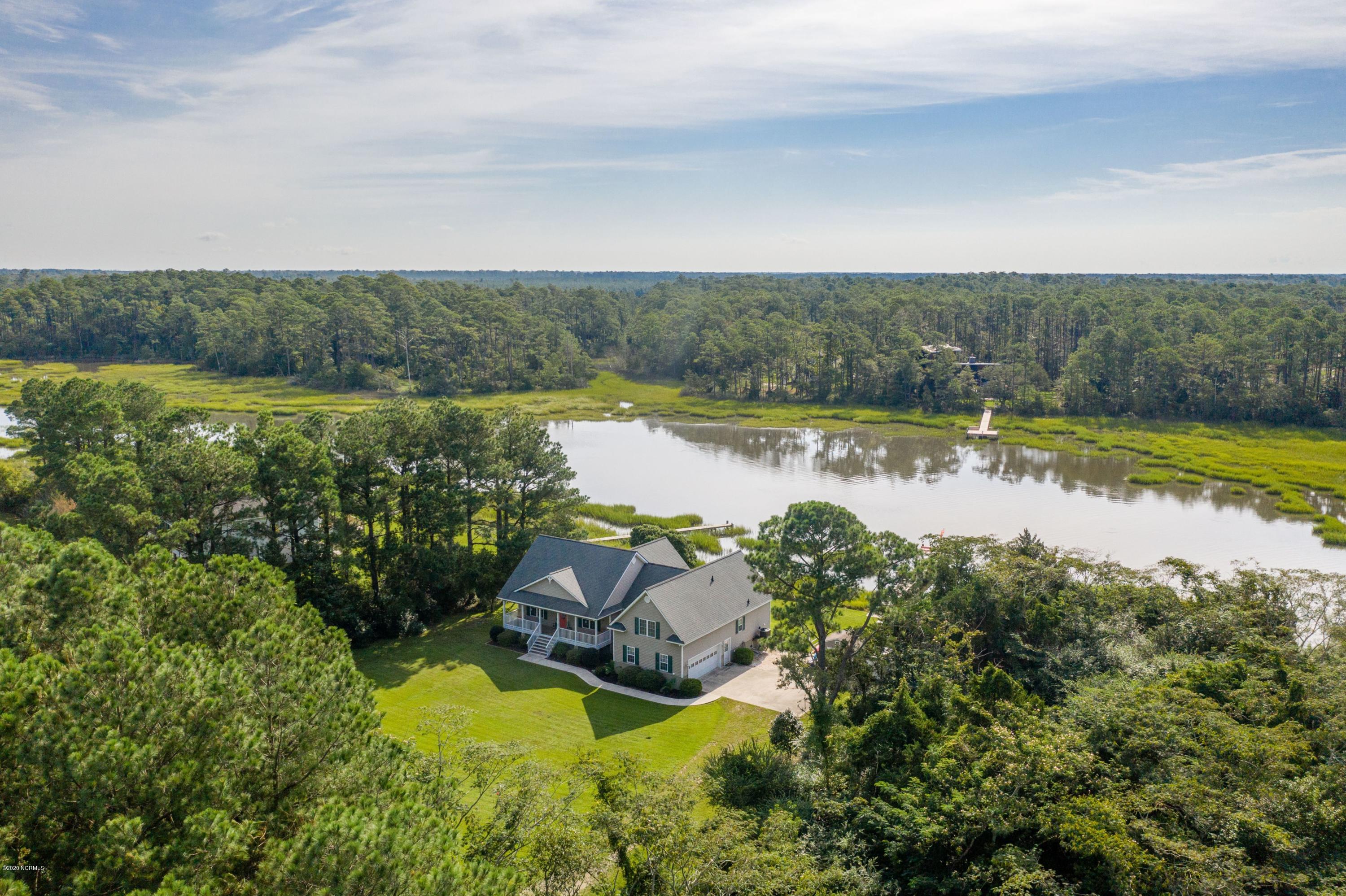 135 Heron Point Road Beaufort, NC 28516 - Photo 58 of 60 Aerial View