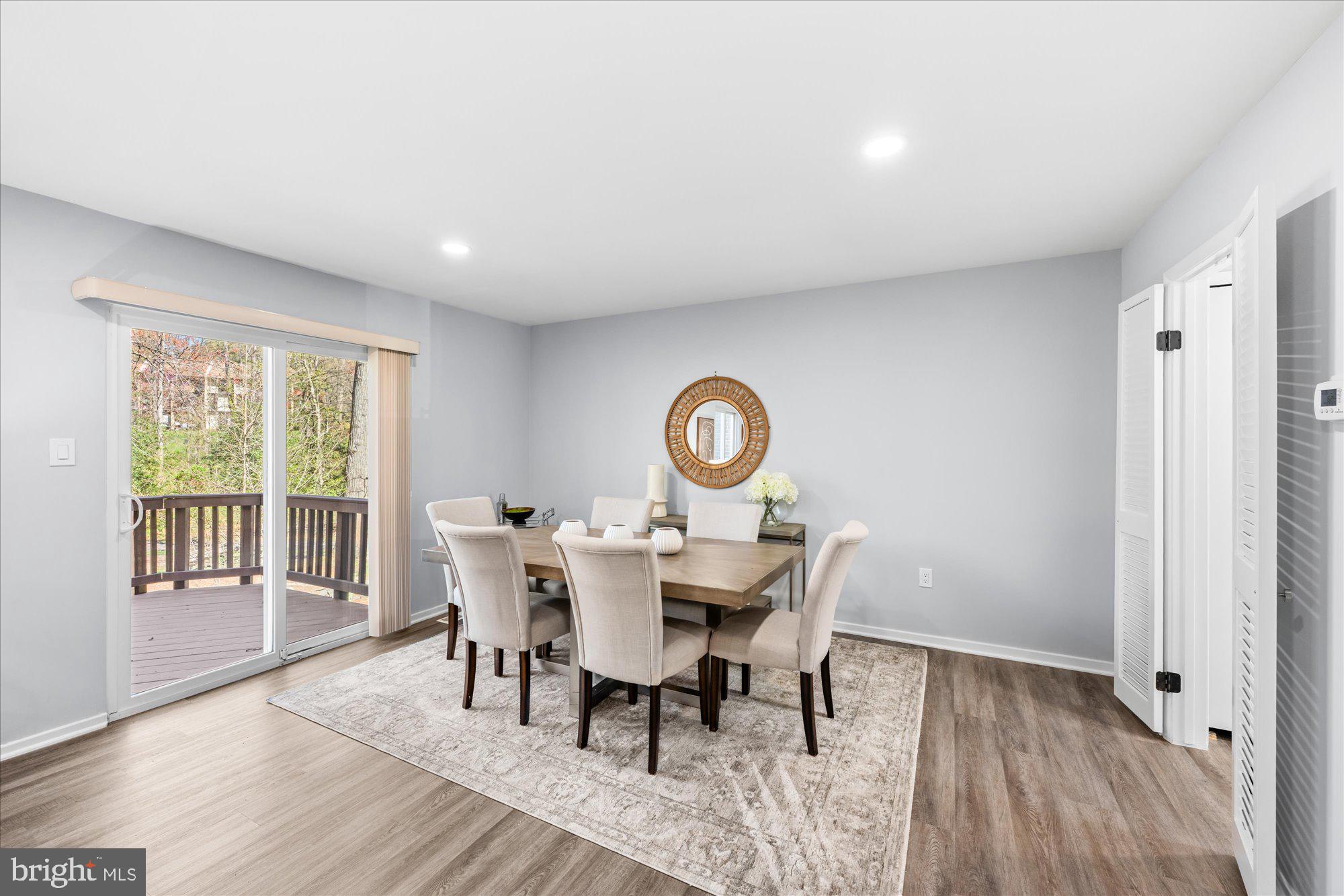 1431 Greenmont Court Reston, VA 20190 - Photo 4 of 15 Dining Area to Deck