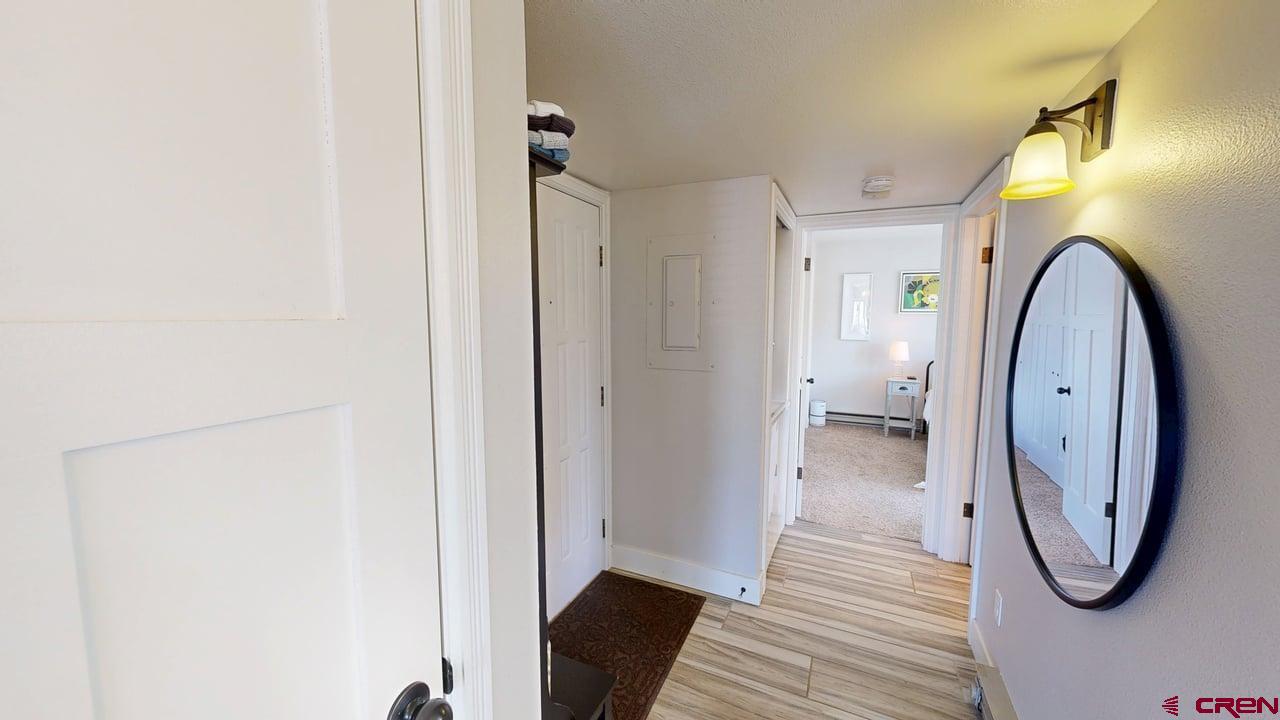 6 Ferringway Circle, Unit 47 Durango, CO 81301 - Photo 10 of 20 a view of a entryway with wooden floor