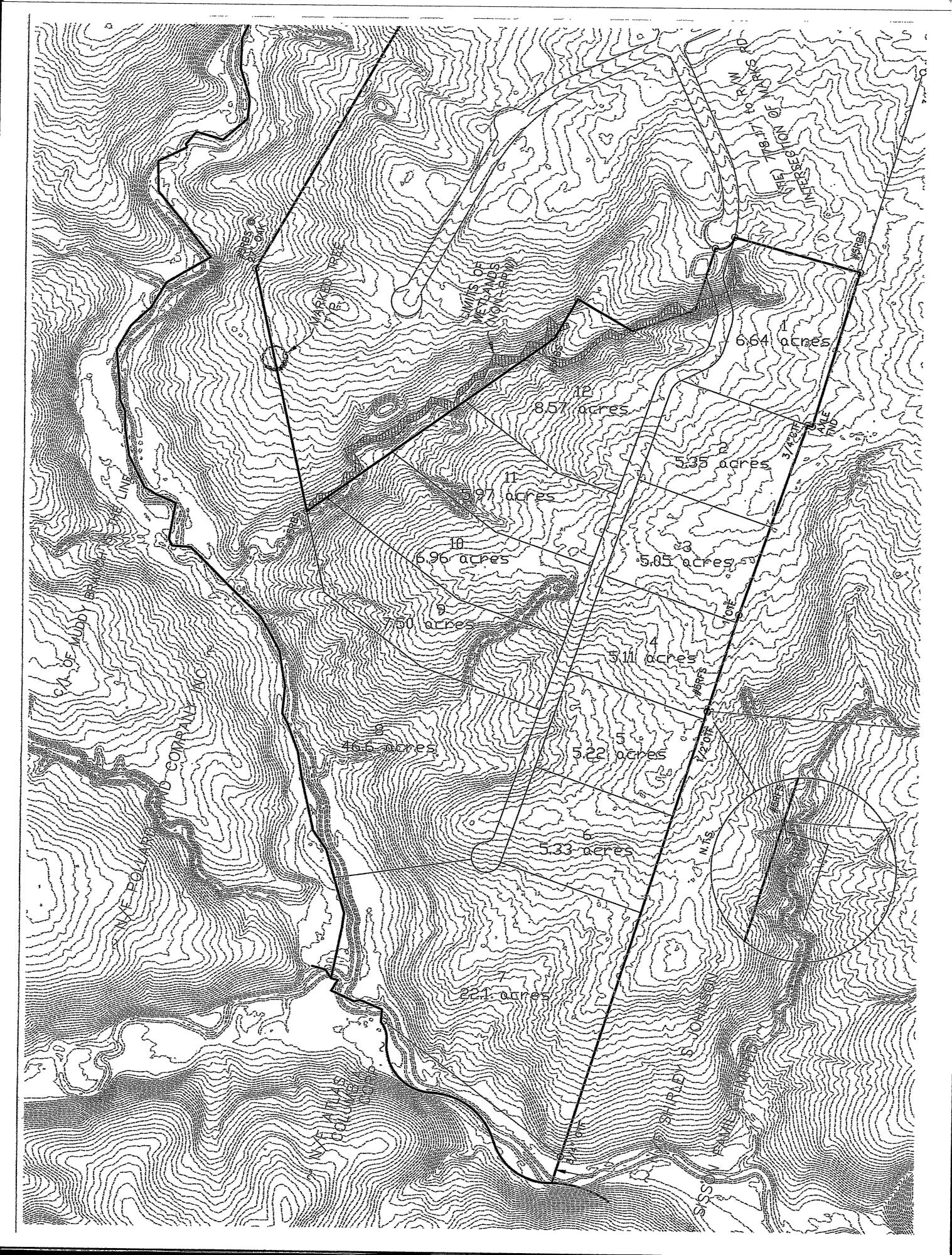 0 Dozier Road Appling, GA 30802 - Photo 3 of 3 Potential Subdivision Plan