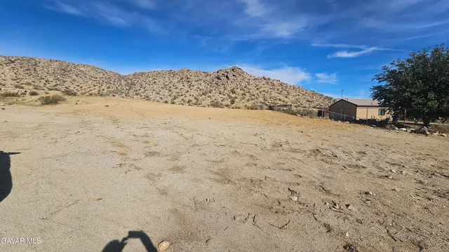 a view of a snow in the yard