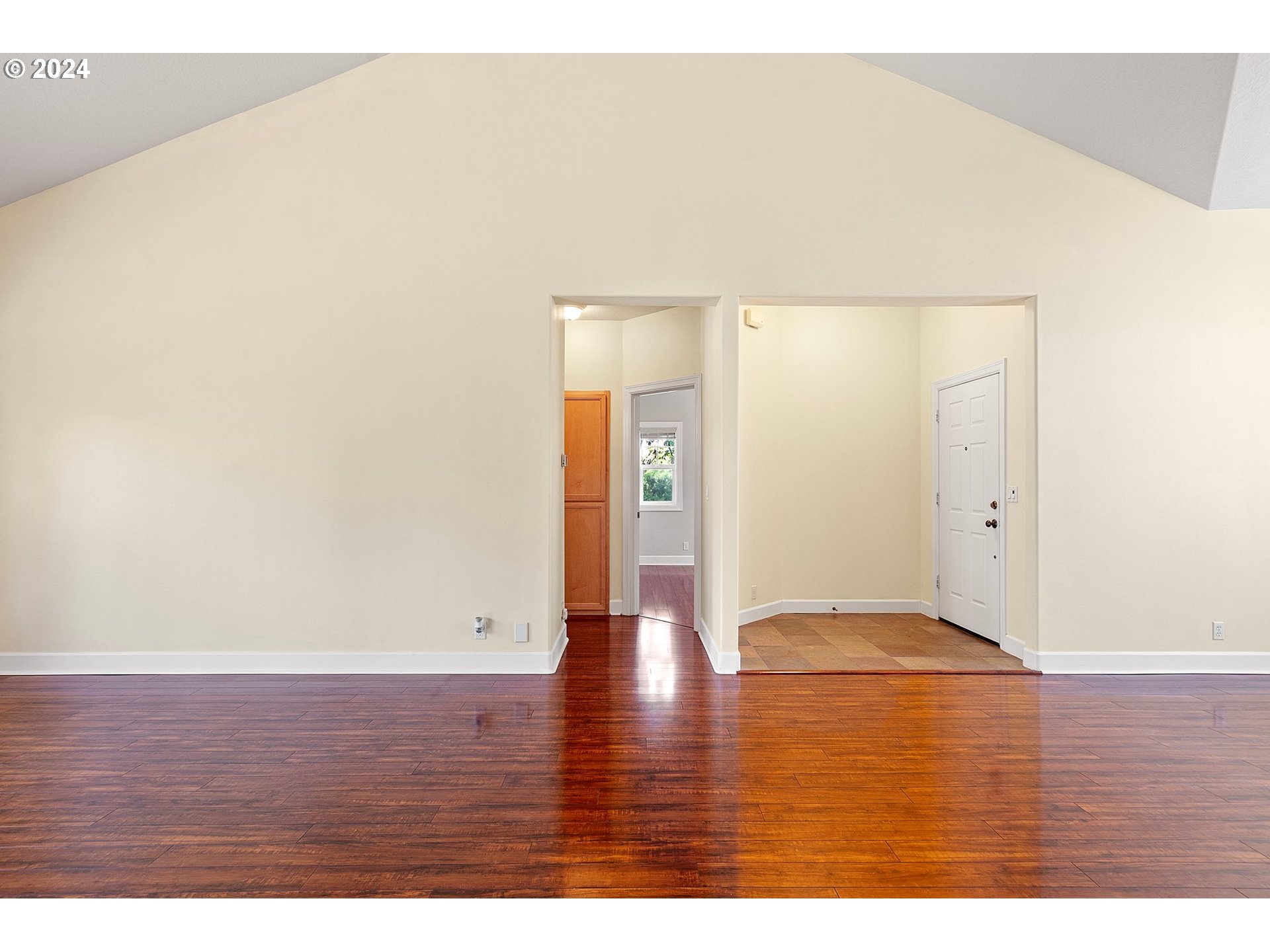 790 Old Orchard Lane Springfield, OR 97477 - Photo 21 of 46 a view of an empty room with wooden floor