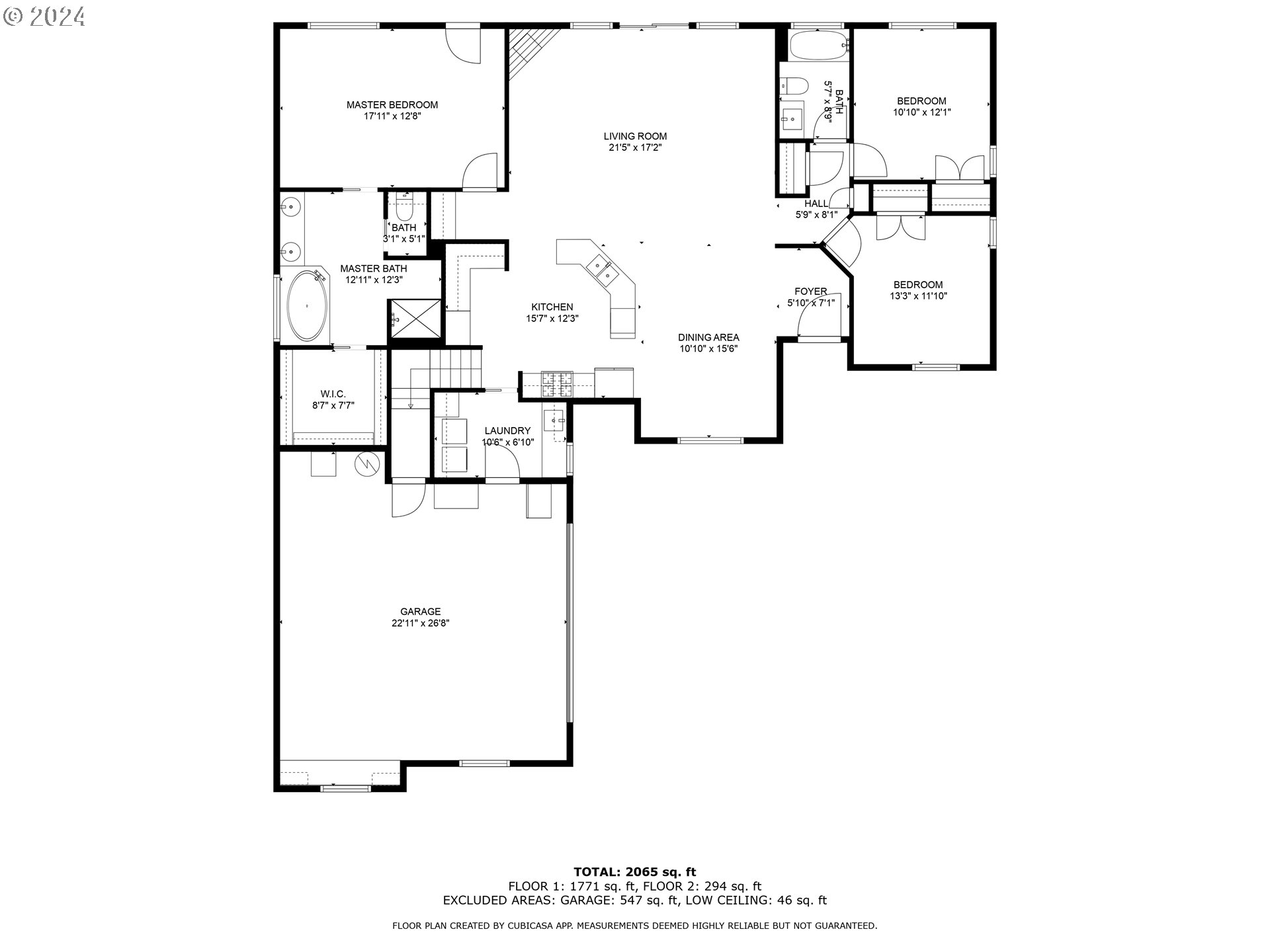 790 Old Orchard Lane Springfield, OR 97477 - Photo 46 of 46 a picture of a floor plan