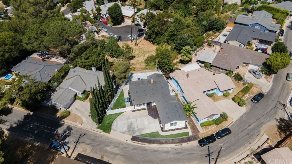 945 Oban Drive Los Angeles, CA 90065 - Photo 58 of 60 an aerial view of residential houses with outdoor space