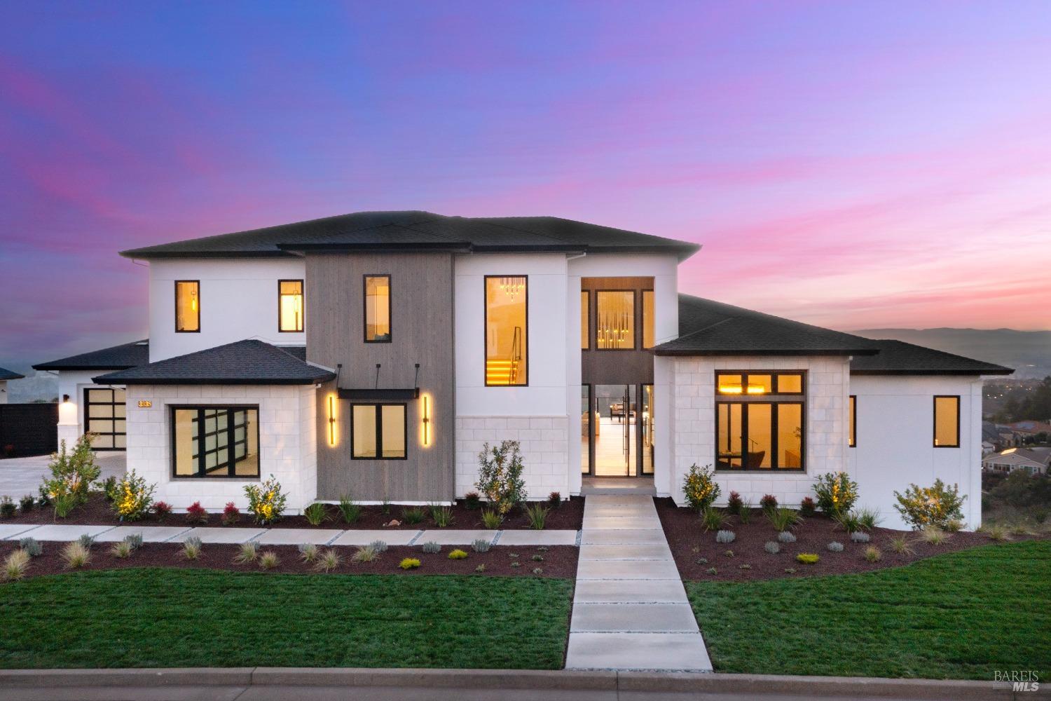 3835 Rocky Point Way Santa Rosa, CA 95404 - Photo 1 of 1 a front view of a house with a yard