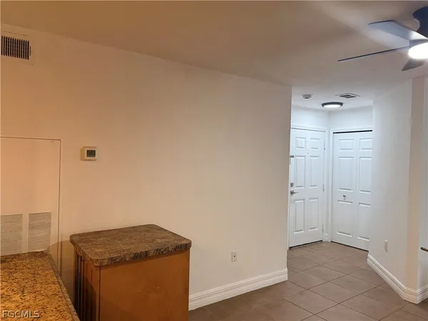 a room with storage and utility