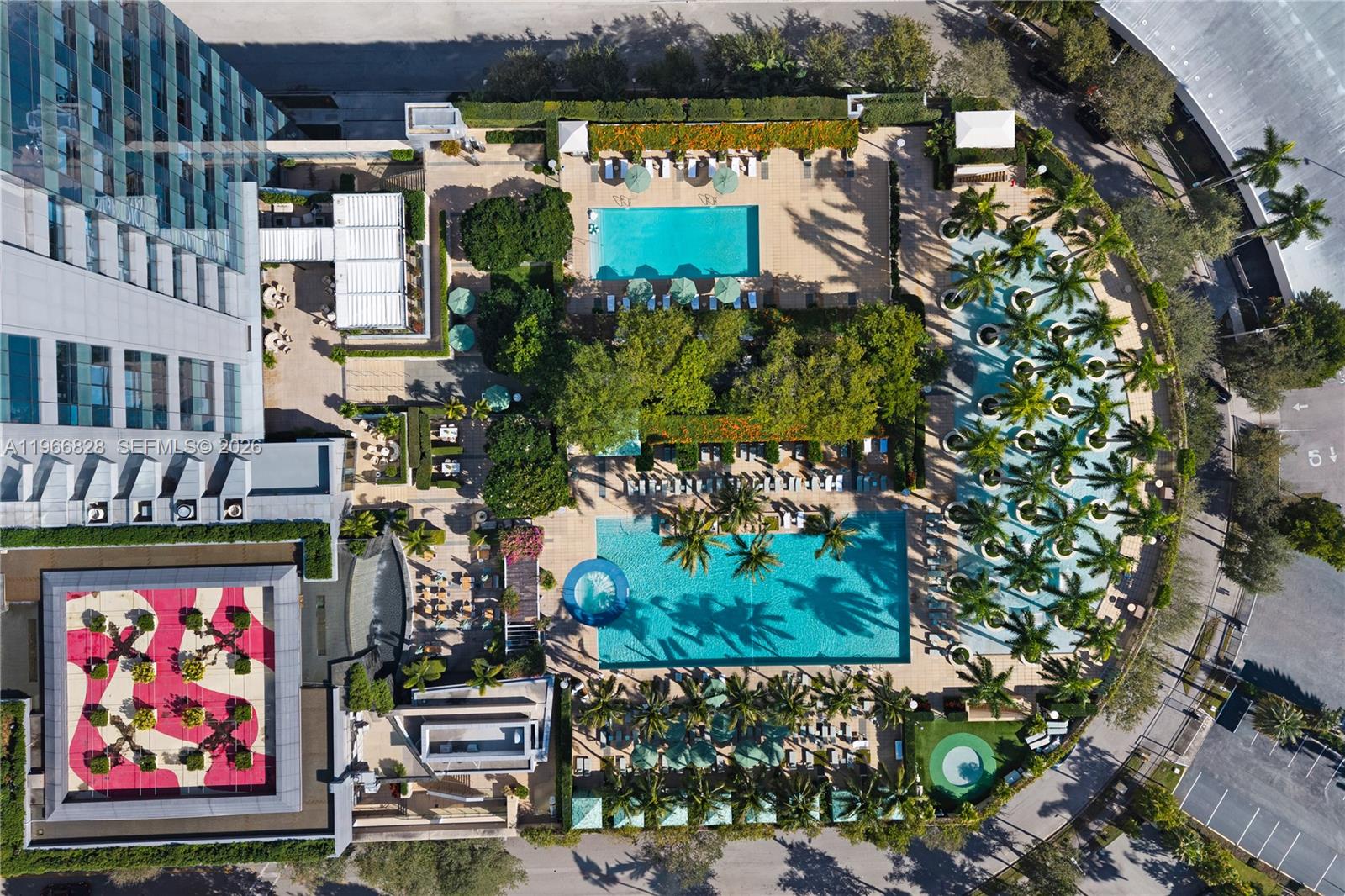 1425 Brickell Avenue, Unit 57A Miami, FL 33131 - Photo 31 of 35 an aerial view of a city