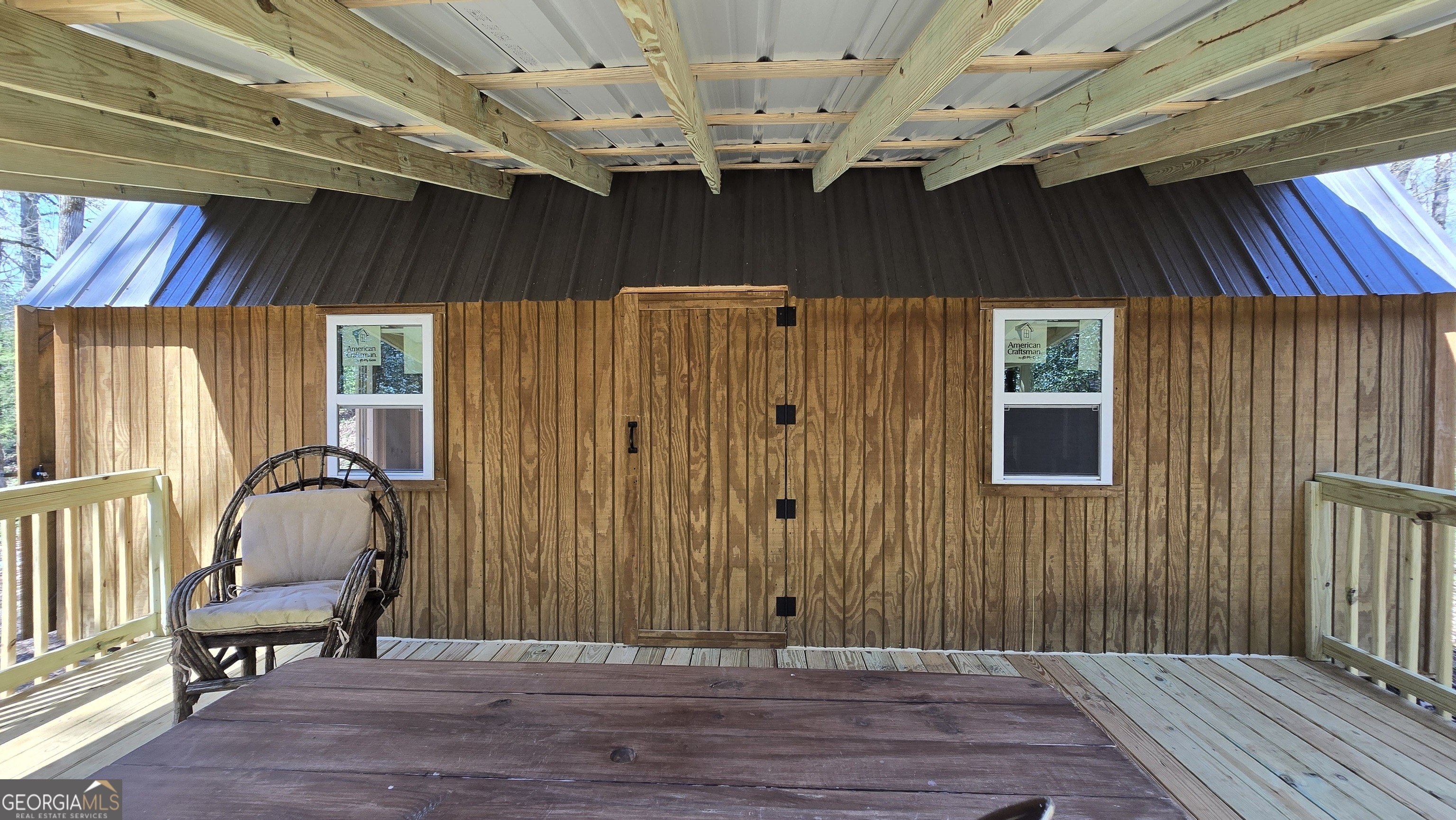 0 Ray Palmer Road Cleveland, GA 30528 - Photo 8 of 20 an outdoor view of porch with wooden floor