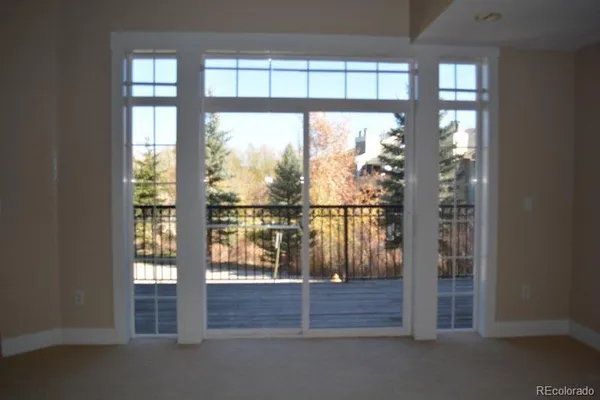 a view of a room with window
