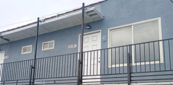 a view of a balcony