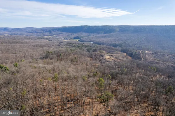 a view of a dry field