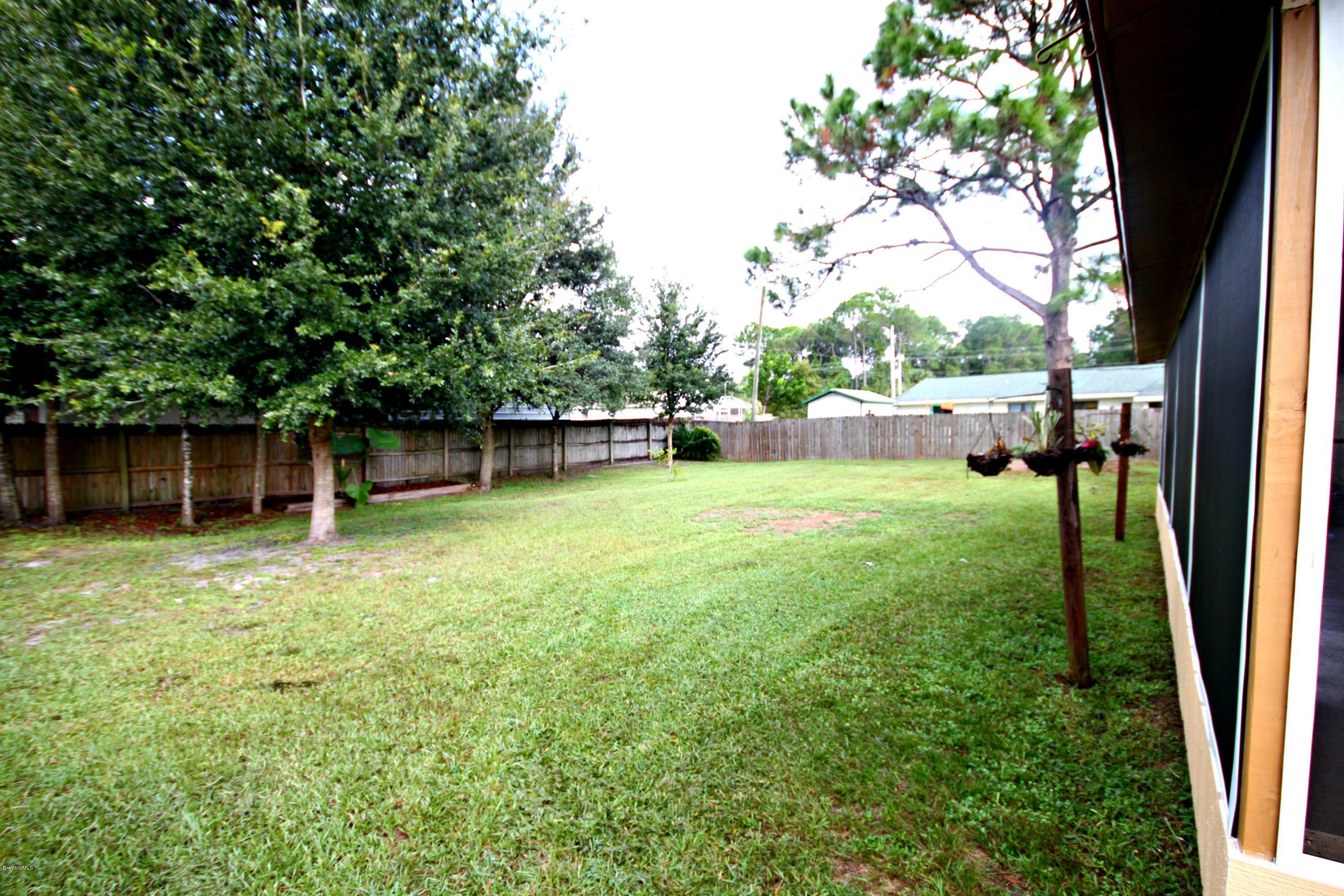 7060 Bryant Road Cocoa, FL 32927 - Photo 13 of 15 back yard 1
