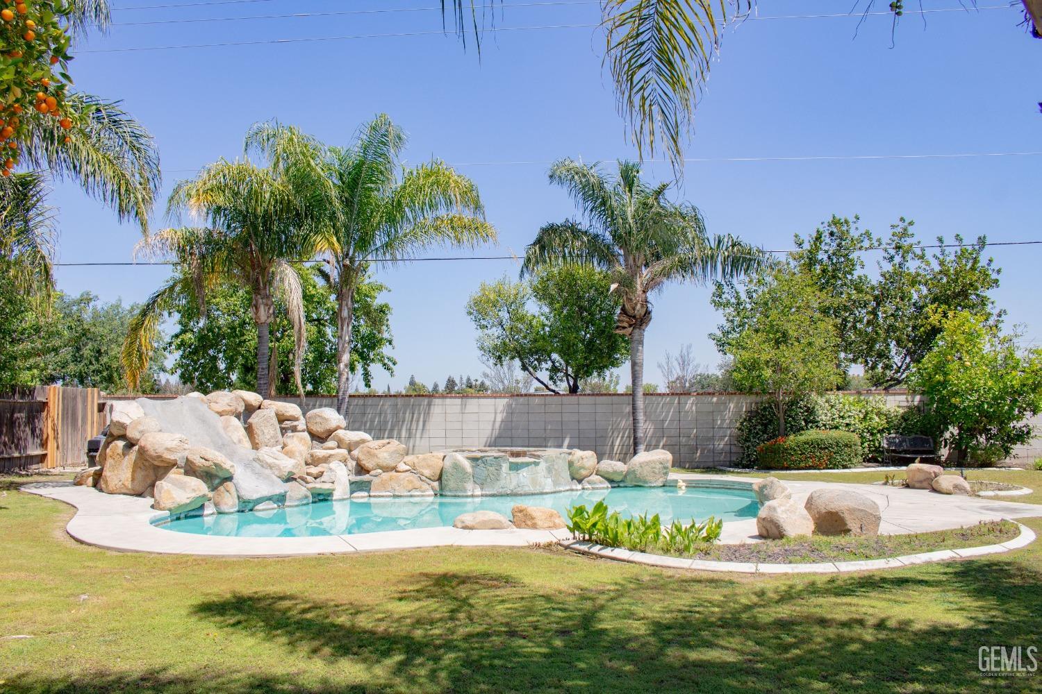 Undisclosed Address Bakersfield, CA 93312 - Photo 39 of 44 a view of a water fountain in the backyard
