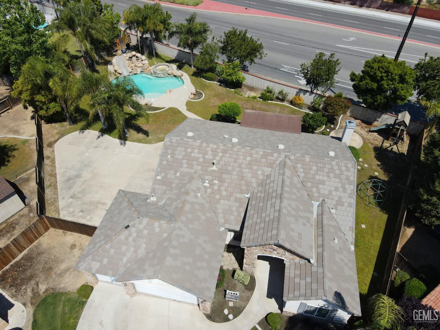 Undisclosed Address Bakersfield, CA 93312 - Photo 41 of 44 a view of a water fountain in front of a house