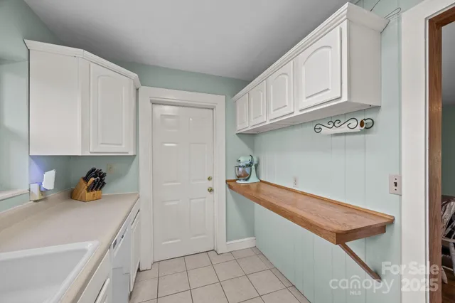 a room with storage and utility