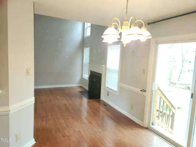 a kitchen with a stove and a microwave