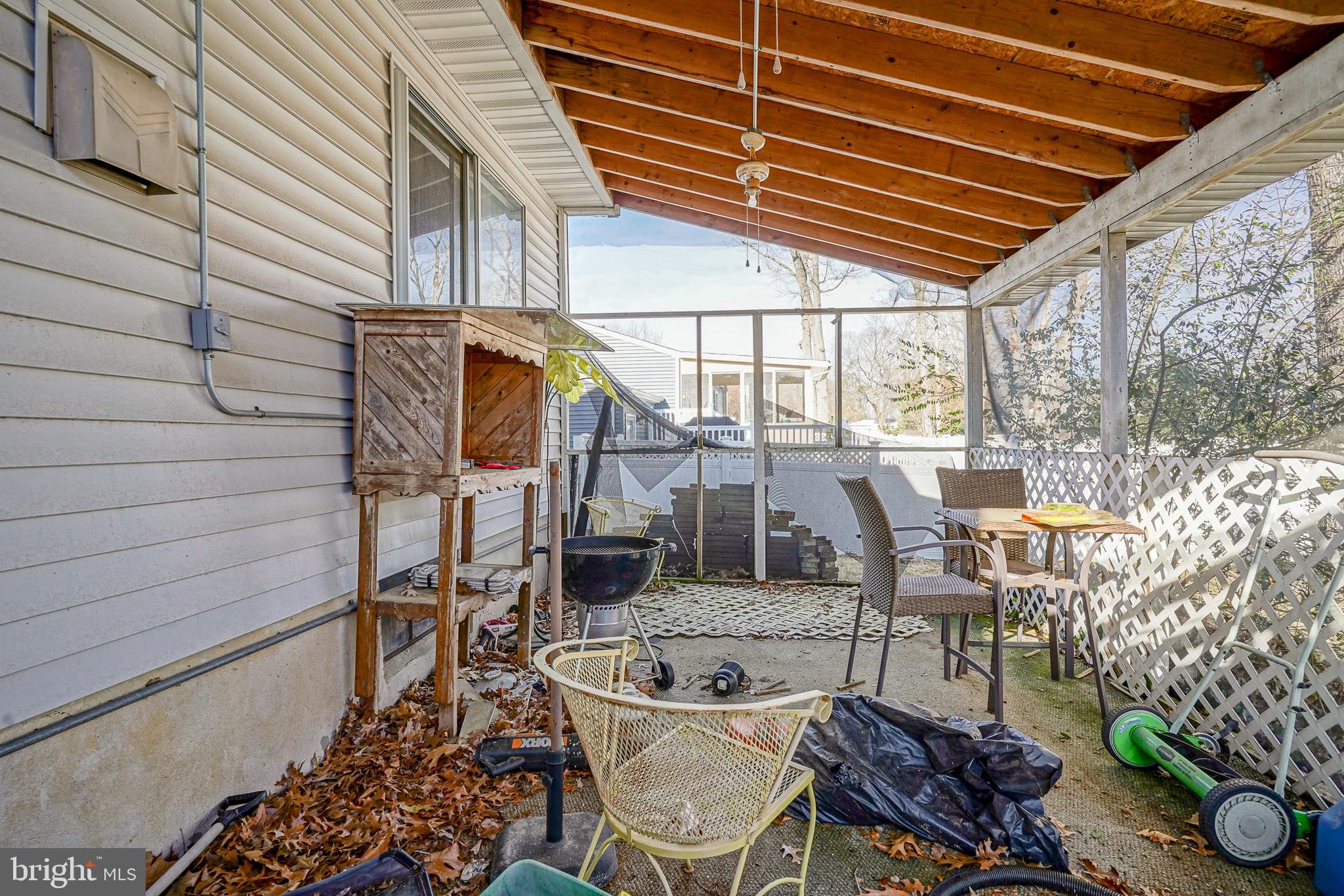 1638 Red Oak Road Williamstown, NJ 08094 - Photo 21 of 23 a view of a patio with table and chairs and potted plants