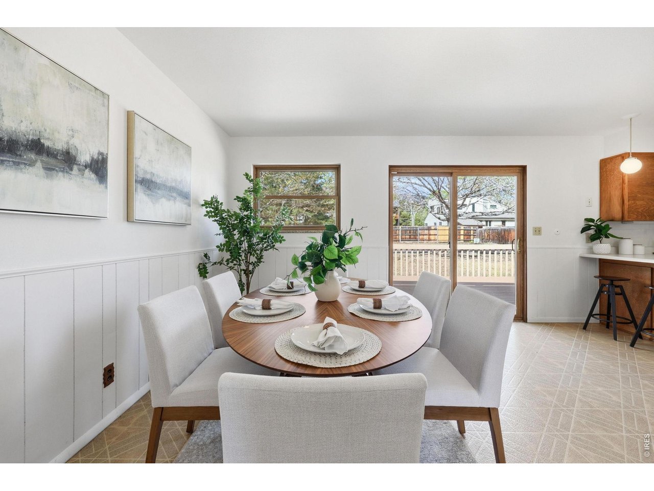 3355 16th Street Boulder, CO 80304 - Photo 3 of 23 a view of a dining room with furniture window and outside view