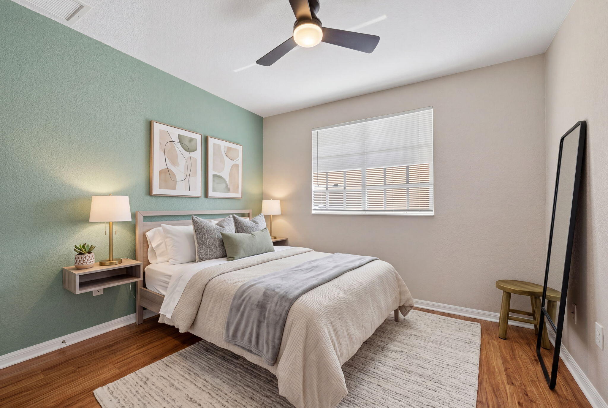 5951 Manchester Way Tamarac, FL 33321 - Photo 7 of 41 a bedroom with a bed and a window