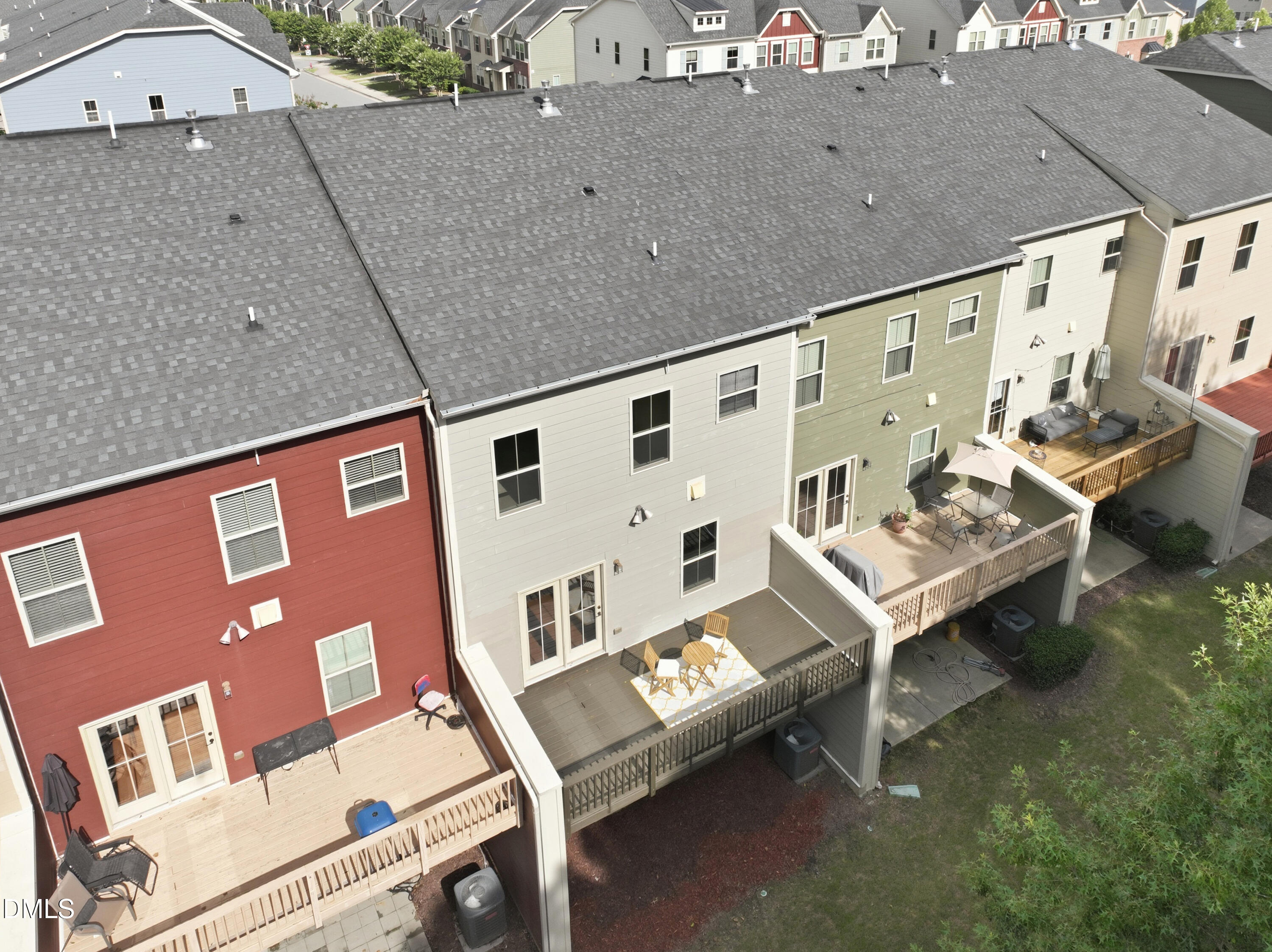 1004 Waymaker Court Apex, NC 27502 - Photo 2 of 30 a roof deck view with patio