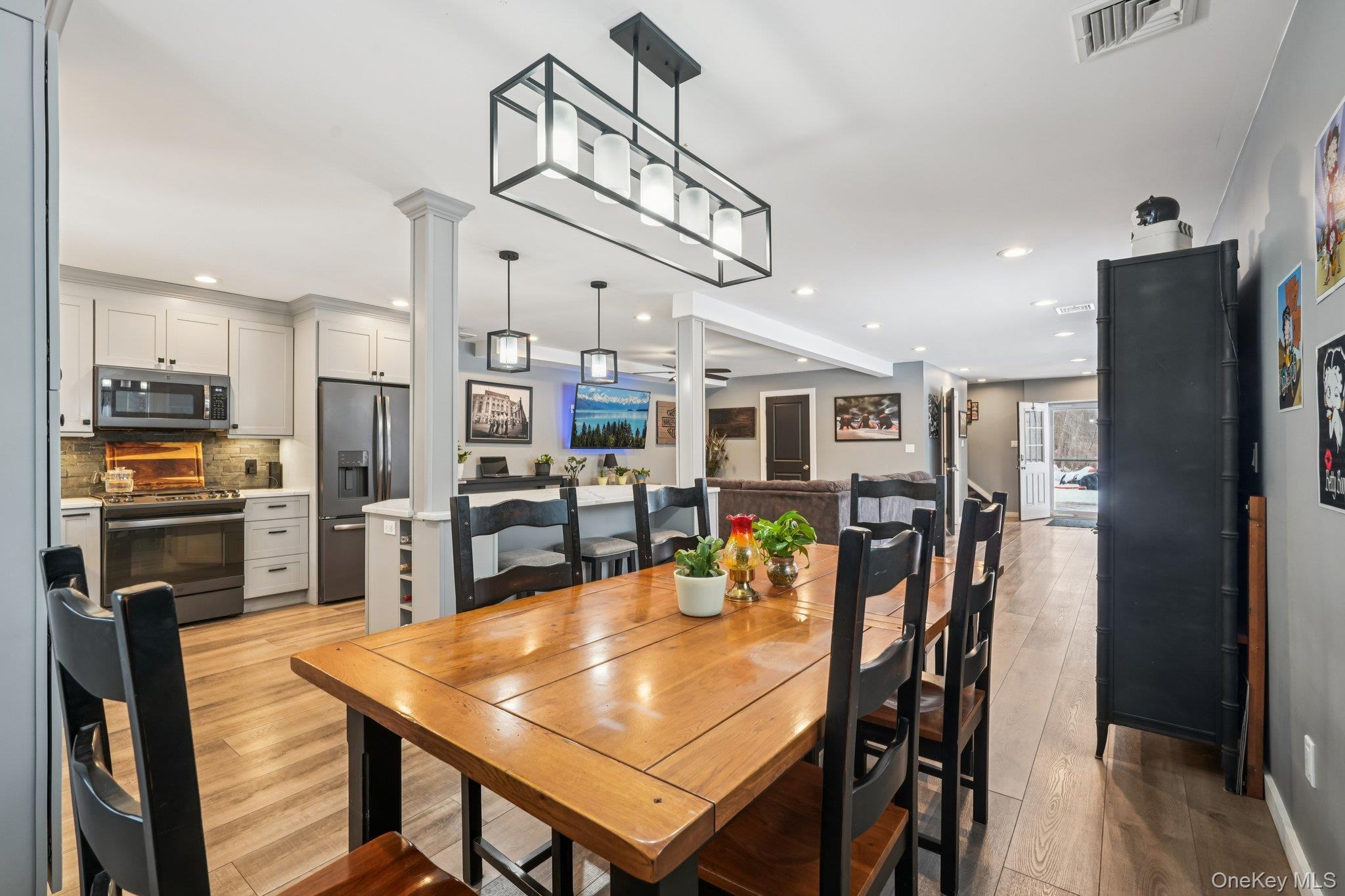184 Quaker Street Wallkill, NY 12589 - Photo 10 of 35 a view of a dining room with furniture
