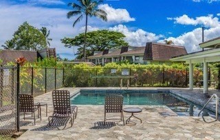 3880 Wyllie Road, Unit 1A Princeville, HI 96722 - Photo 22 of 22 a garden view with a seating space