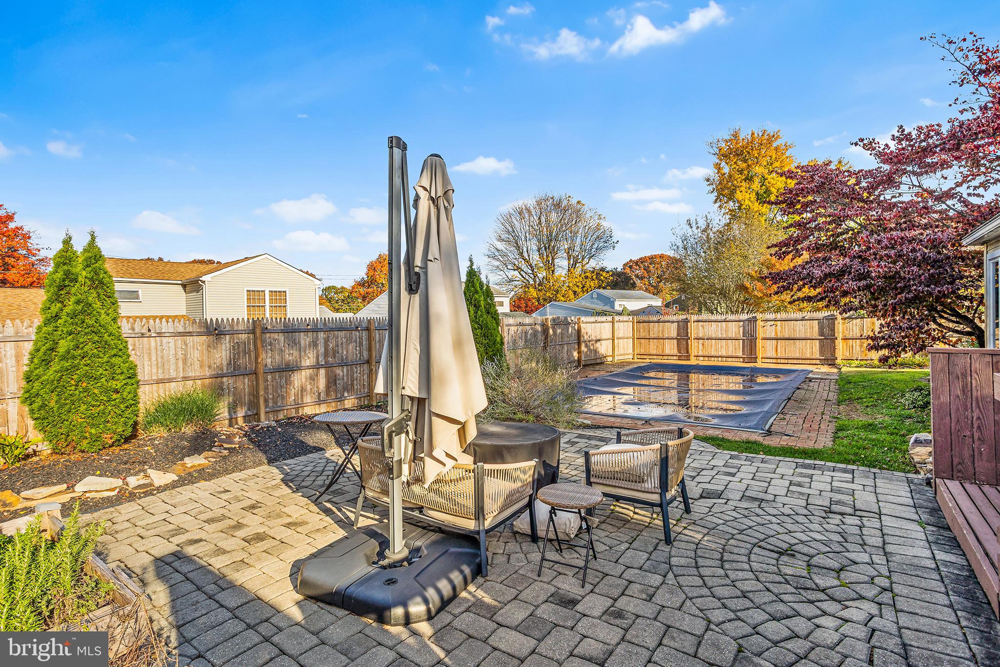 48 Falmouth Road Hamilton, NJ 08620 - Photo 31 of 34 a view of a terrace with chairs
