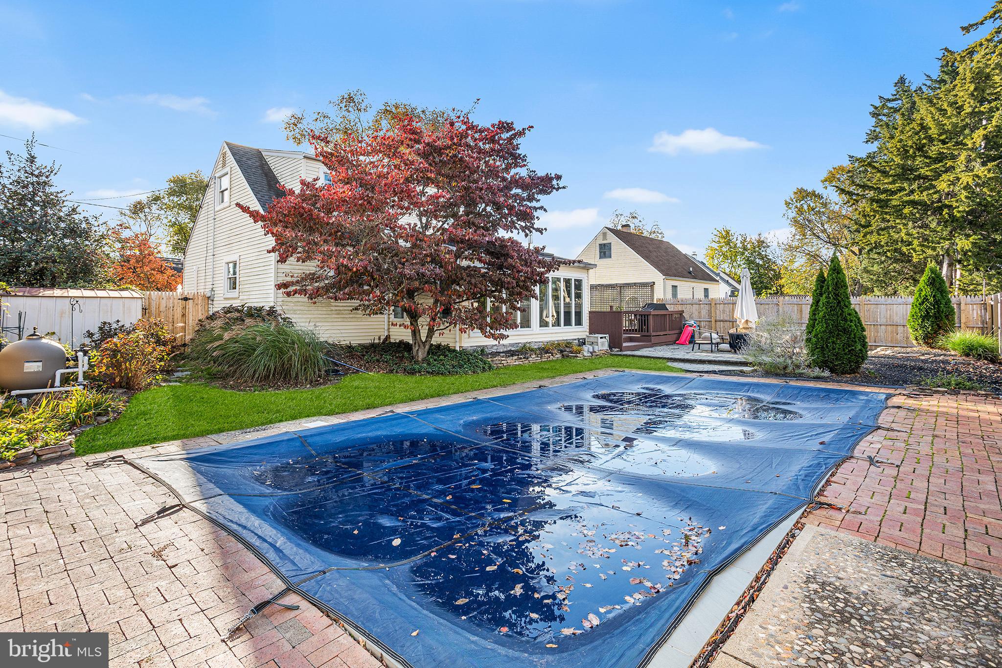 48 Falmouth Road Hamilton, NJ 08620 - Photo 33 of 34 a view of an house with swimming pool and yard