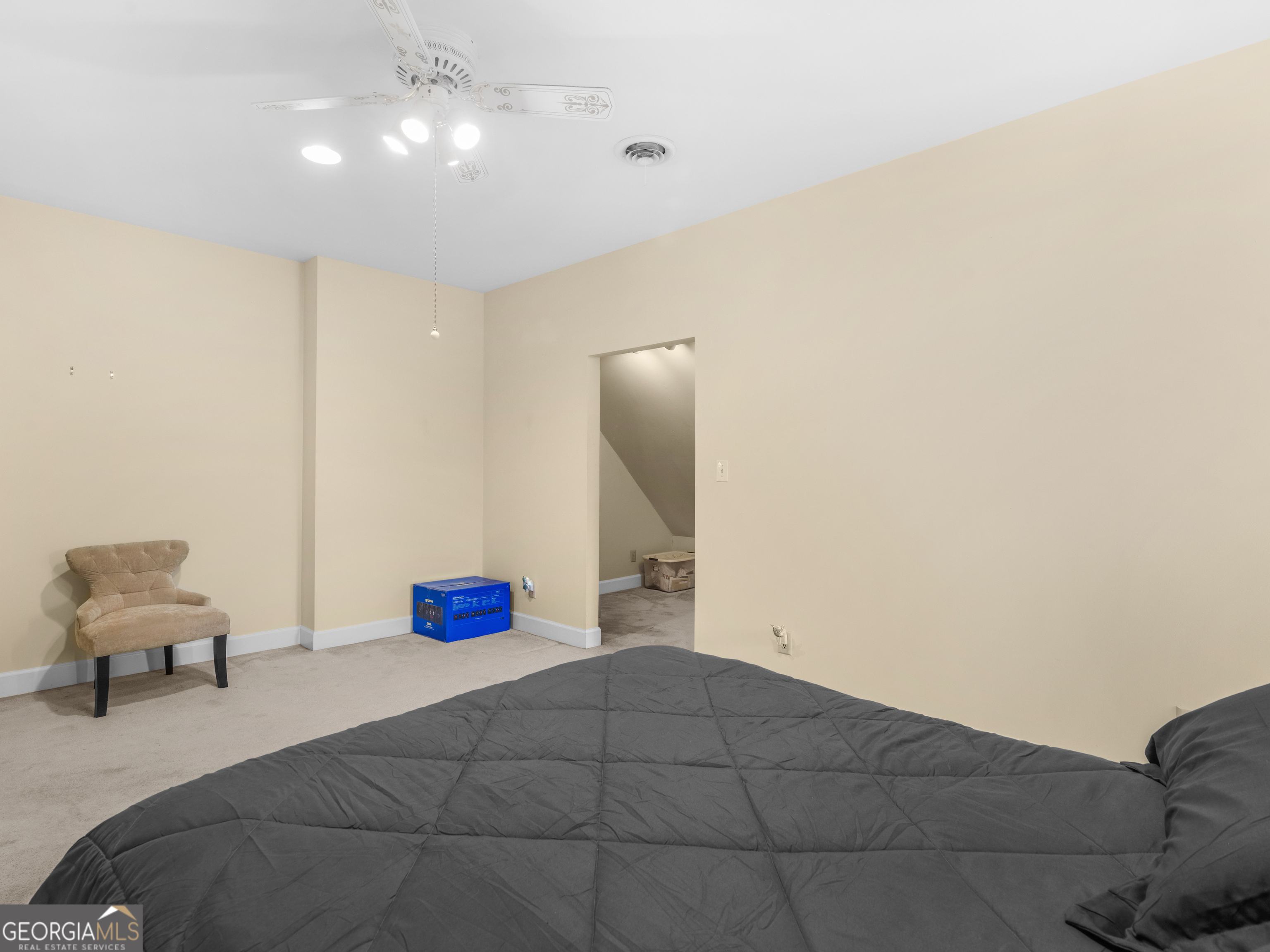 474 North Rover Road Williamson, GA 30292 - Photo 63 of 89 a bedroom with a bed and furniture